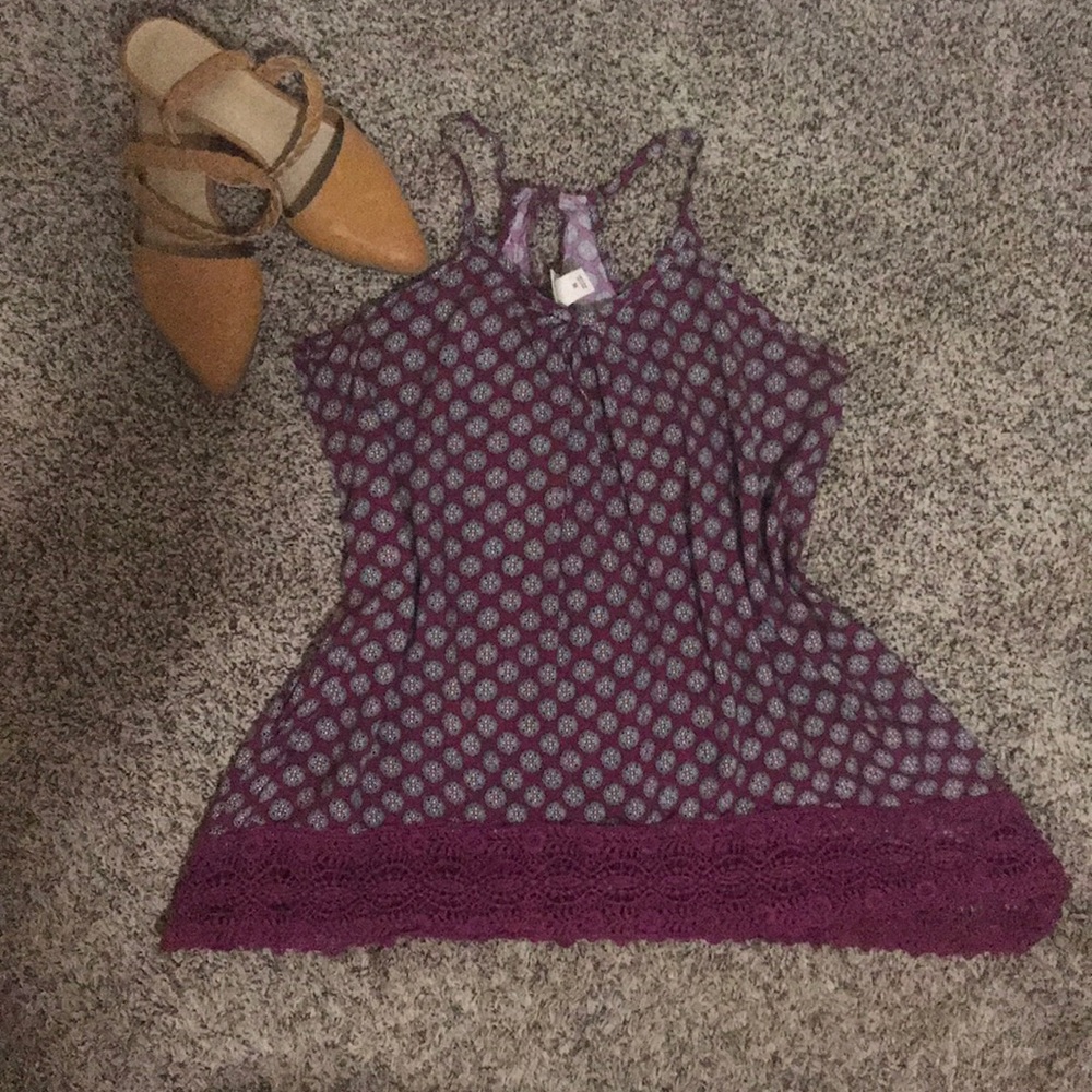 Modismo floral tank